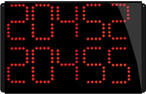 afficheur numerique a led 